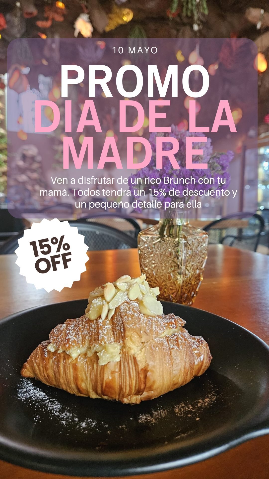 Promo Día de la Madre en Mayaxel Café: 15% de descuento